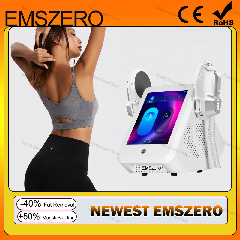 

EMSzero 15Tesla 6500w RF Body Slimming Nova Fat Burning Muscle EMS Sculpting Electromagnetic Stimulate Sculpt Therapy Machine