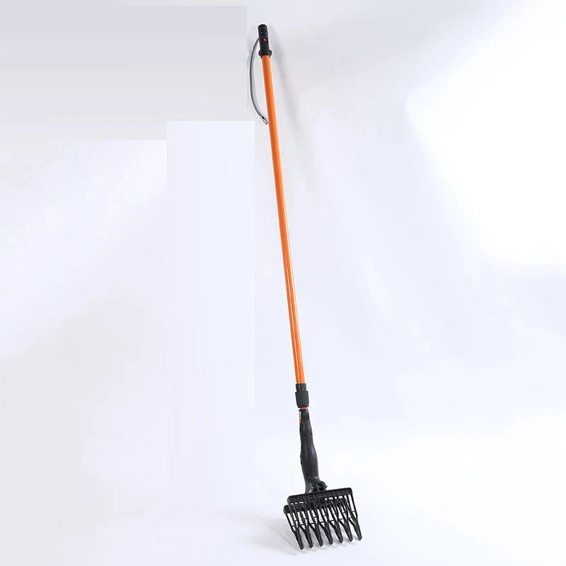 Nut Olives Shaking and Picking Rake hine / Manual Operation Battery Powered Fruit Harvester for Orchard Farm Garden
