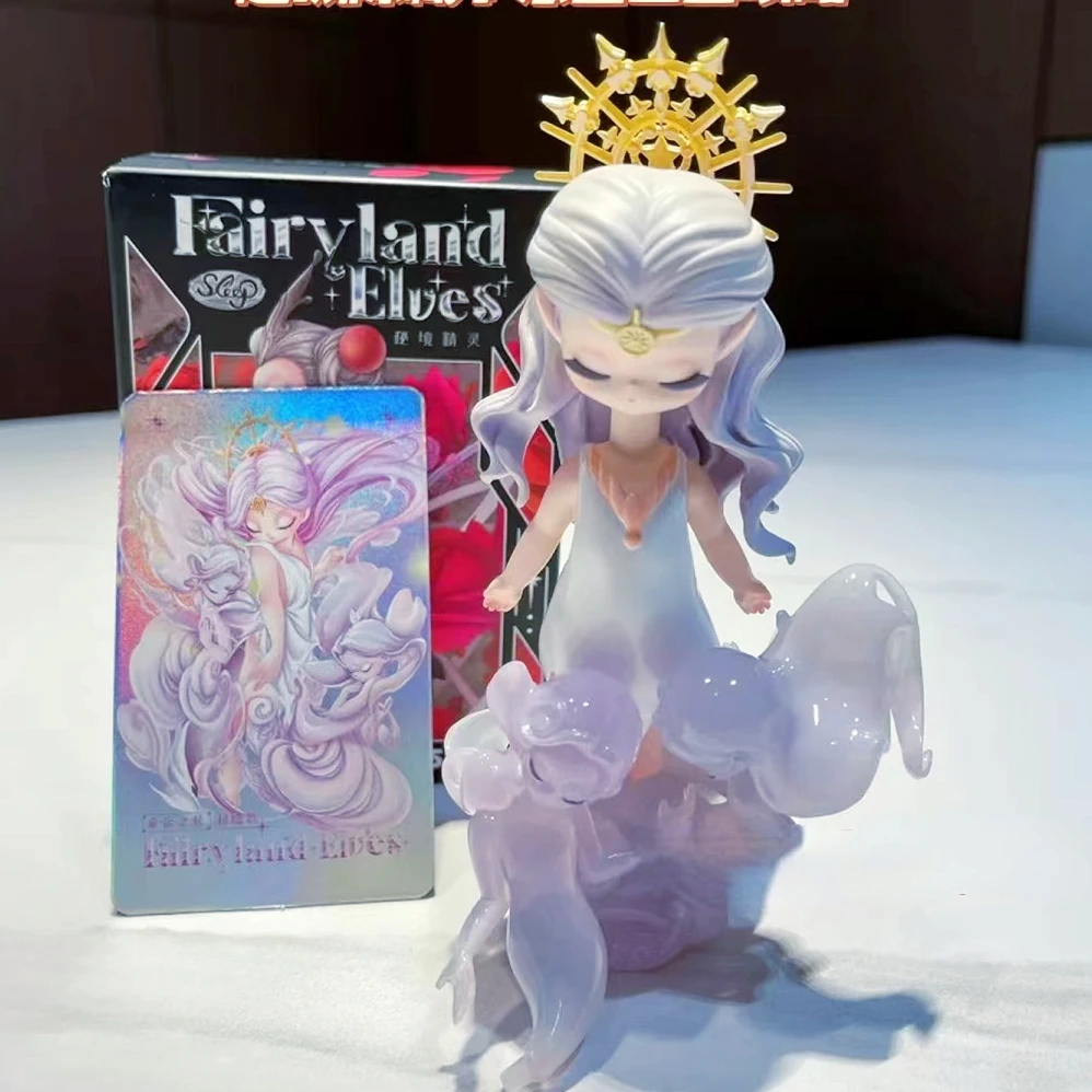 Sleep Fairyland Elves Mystery Box Confirmed Figures Fairy Tale Angel Art Doll Fantasy Ornament Room Decoration Birthday Gift INS