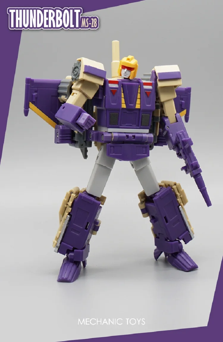 MFT MS28 MS-28 Blitzwing Thunderbolt Transformation Mini Pocket Action Figure Robot Model Collection Deformed Toys Gift