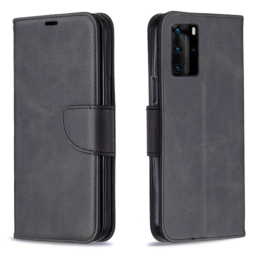 Leather Flip Wallet Case For Huawei P50 Pro P40/P30/P20 Lite/Pro P Smart 2021/2020/2019 Mate 30/20 Lite/Pro Y5/Y6/Y7 2019 Cove