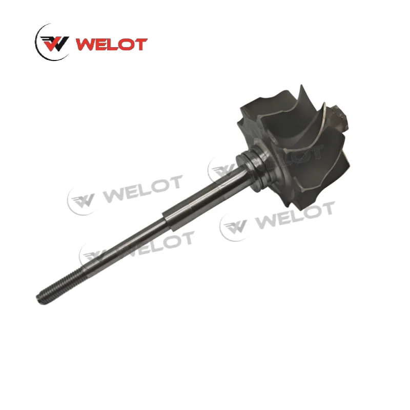 GT1749V Turbo Shaft and Wheel 764609 758021 Turbocharger parts For Citroen Jumpy 2.0 HDI 88Kw 120HP DW10UTED4 0375L5 0375L4