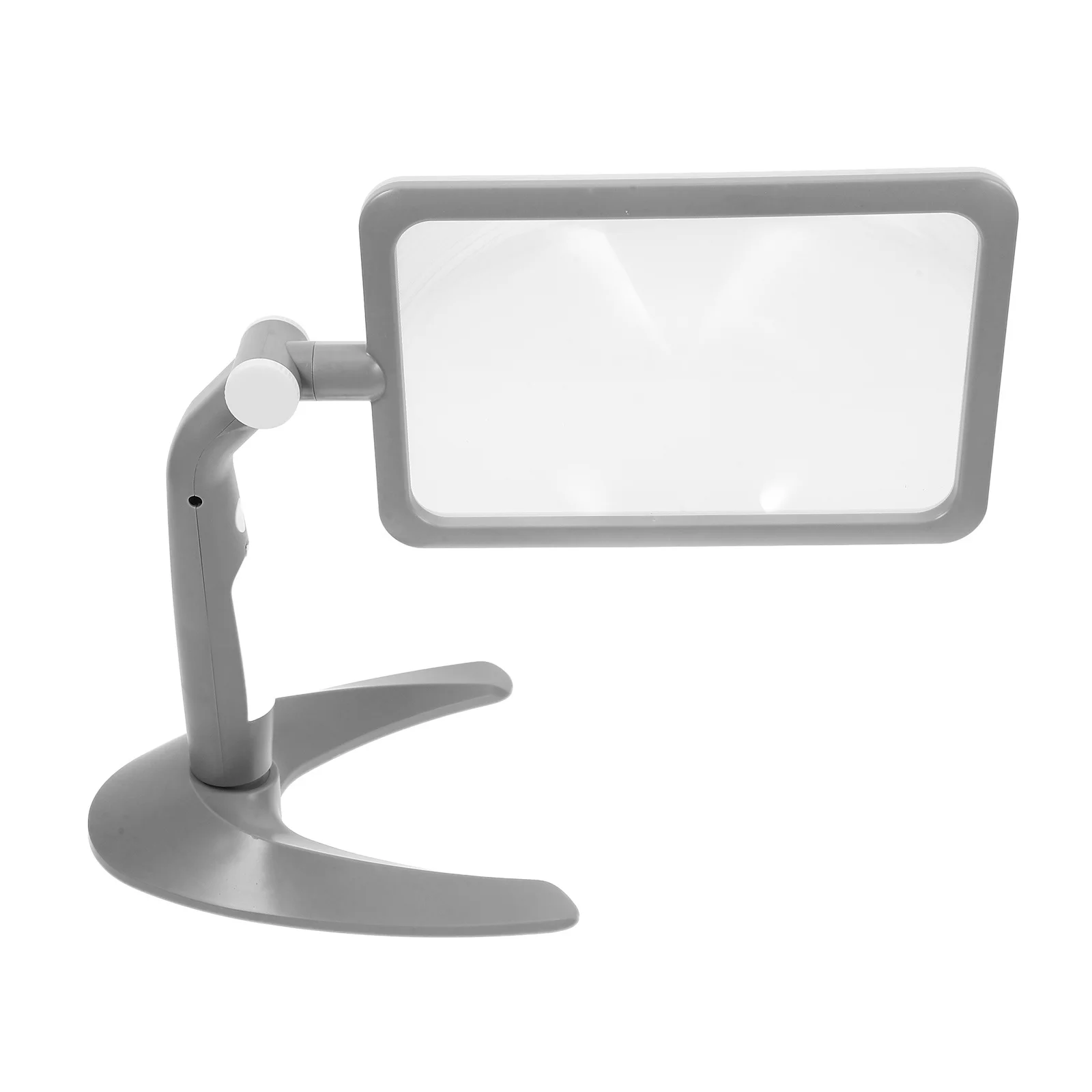 

48 LED Handheld Magnifier Desktop 2.5x Lighted Magnifying Glass Reading Aid Bright LED Lamp for Books Handheld Lighted Magnifier