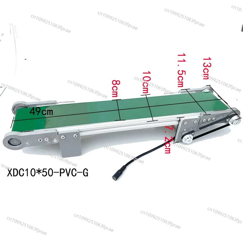 Speed Adjustable Mini Desktop Conveyor Custom Lab Gear Student Physics Friction Experiment Equipment