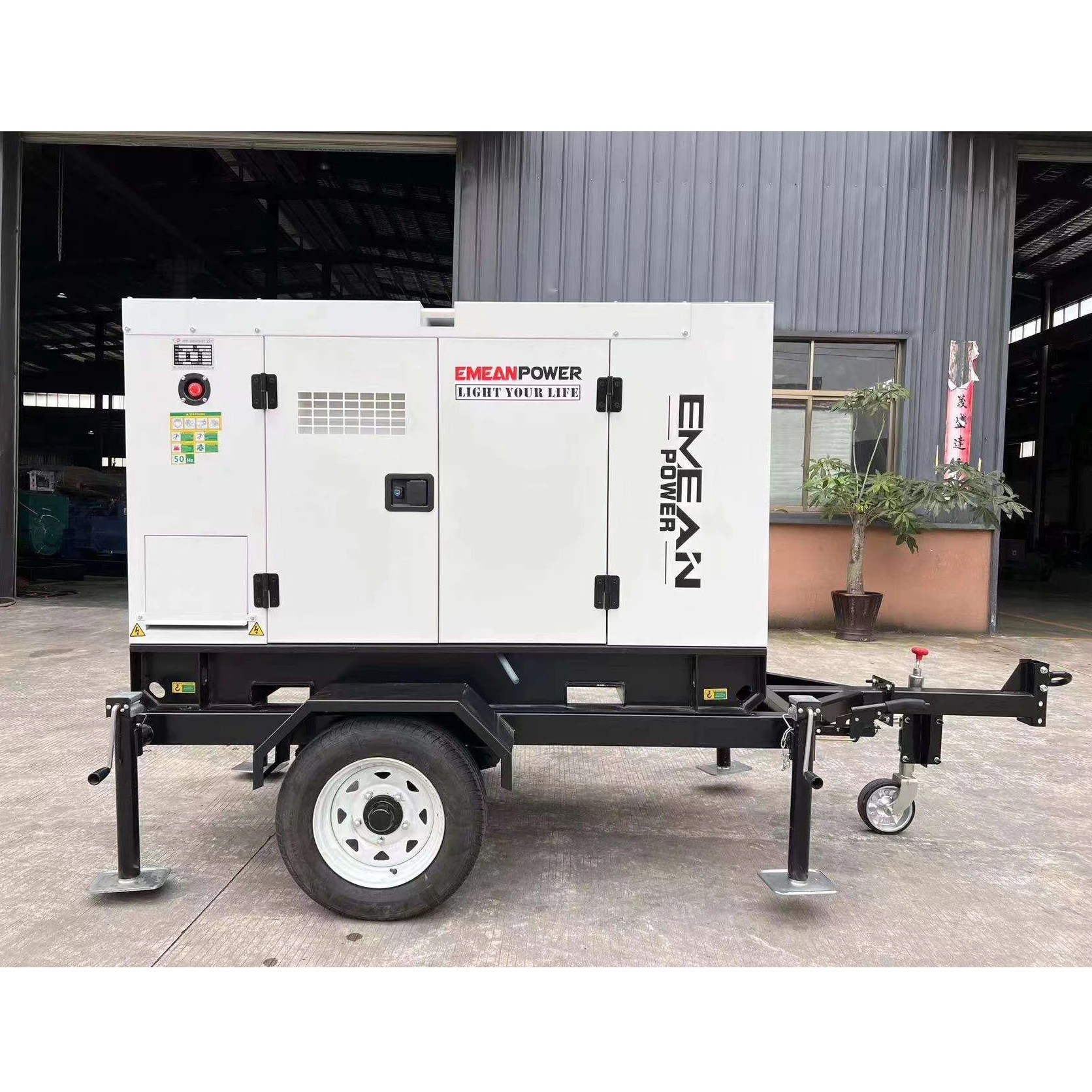 

Emean 25 Kva 20kw 25kva 3 Phase Silent diesel Generator Set Mobile Home diesel Generators Trailer
