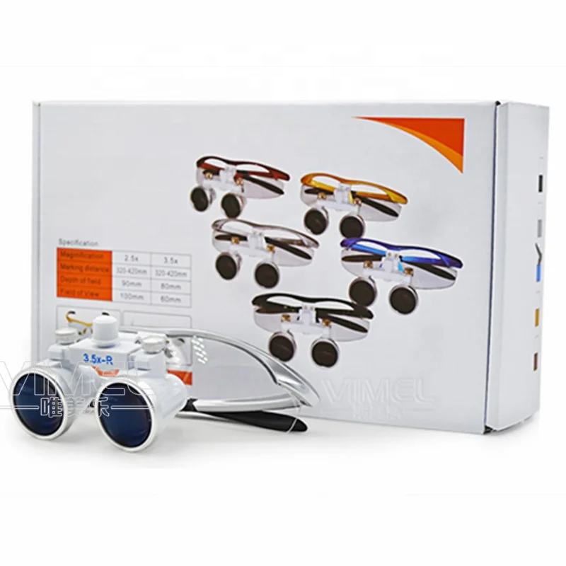2.5X/3.5X Dentist Tools Surgery Dental Equipment Surgical Portable Medical Binocular Loupes