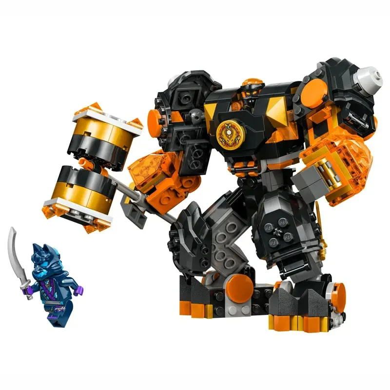 IN STOCK Cole's Elemental Earth Mecha 71806 Building Blocks Adults Bricks Children Toys for Kids Birthday Christmas Gifts