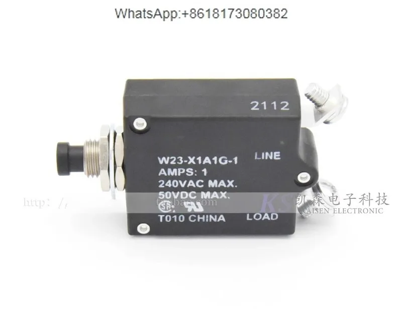 

TE W23-X1A1G-3 5A7.5A10A15A20A25A30A40A50Amps Circuit Breaker UL