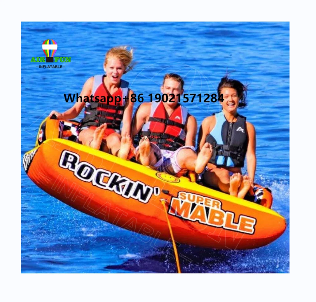 

Airfun Inflatable Water Park Towable Tube Inflatable Motorboat Scooter Water Sports Boats & Ships