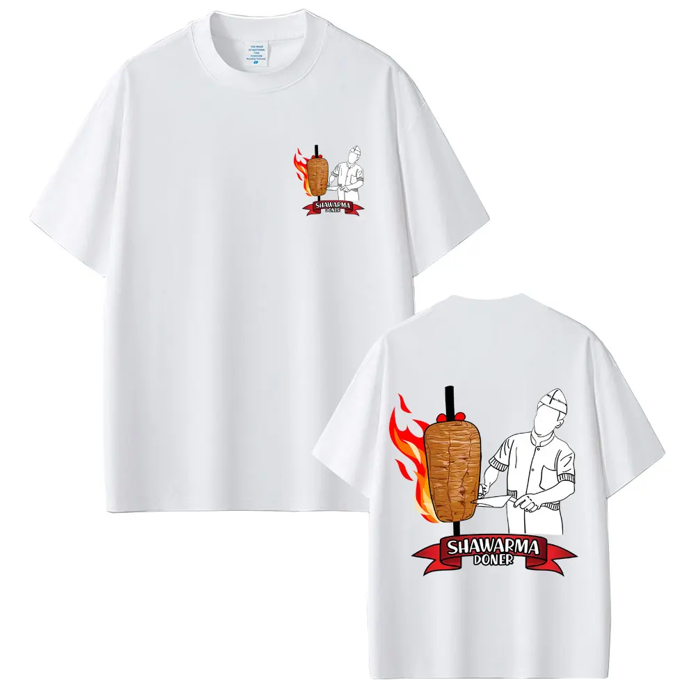 

Shawarma Doner Funny Graphic T Shirt Doner Kebab T-shirt Men Cotton Oversized Tshirt Casual Harajuku Oversized Unisex Streetwear