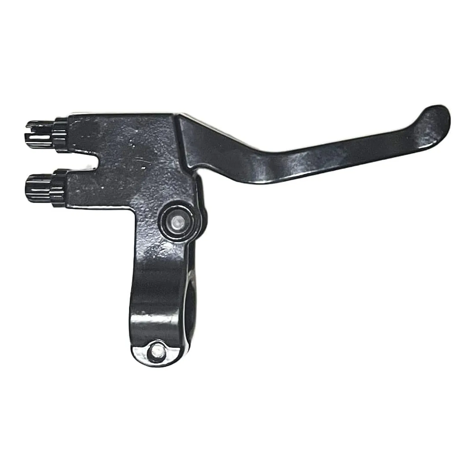 Double Bicycle Brake Lever, Black Aluminum Brake Handle Set Replacement for Bike