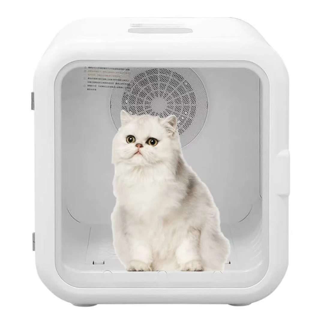 

New Smart Low Noise Dog and Cat Pet Grooming Hair Dryer Plastic Drying Box Drying Machine Air Blower Dryers for Pets