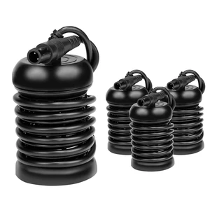 Runde schwarze Ion -Array für Detox -Fuß -Spa -Maschine, langfristig, runde Patronenelektrode, 2 Steckerstifte, gute Qualität, 4pcs pro Los 10 Hauptverkauf Entgiftung Pes - №8