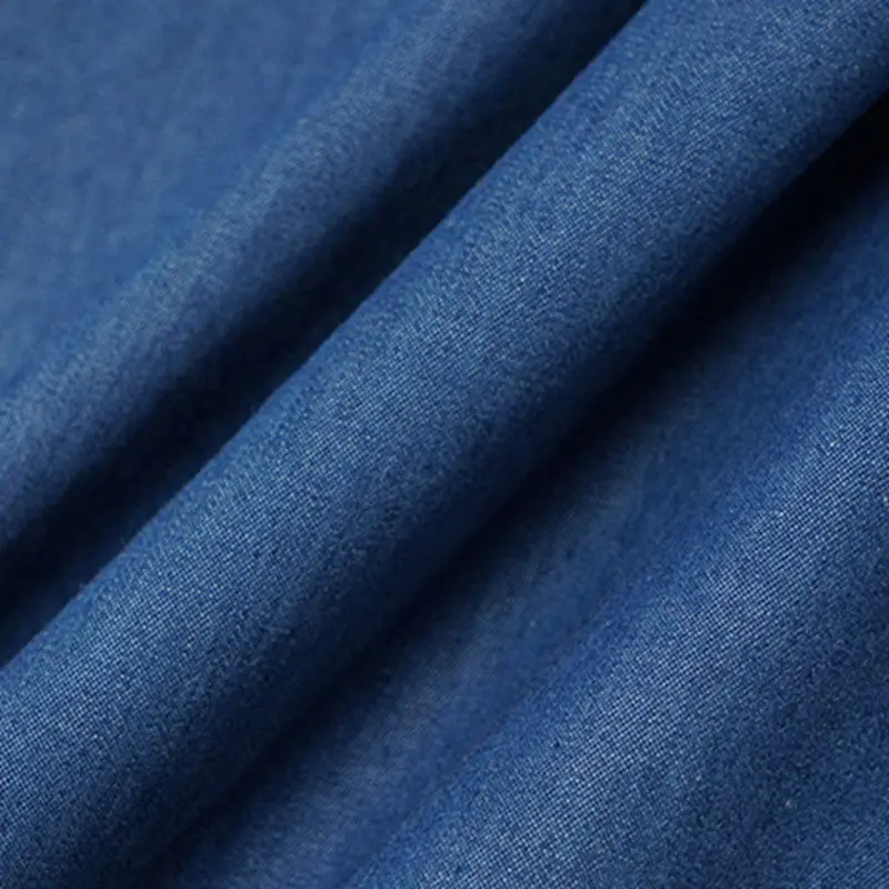 0.5/1/2 Yards High Quality Denim Fabric Light And Breathable Thin Cotton Denim Fabric For Jeans T-Shirt Dress And Bags  TJ4512-1