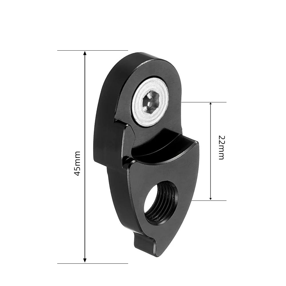 VXM Bicycle Rear Derailleur Hanger Extension Short Extender Aluminum Road Bike MTB Cycling Frame Gear Tail Hook