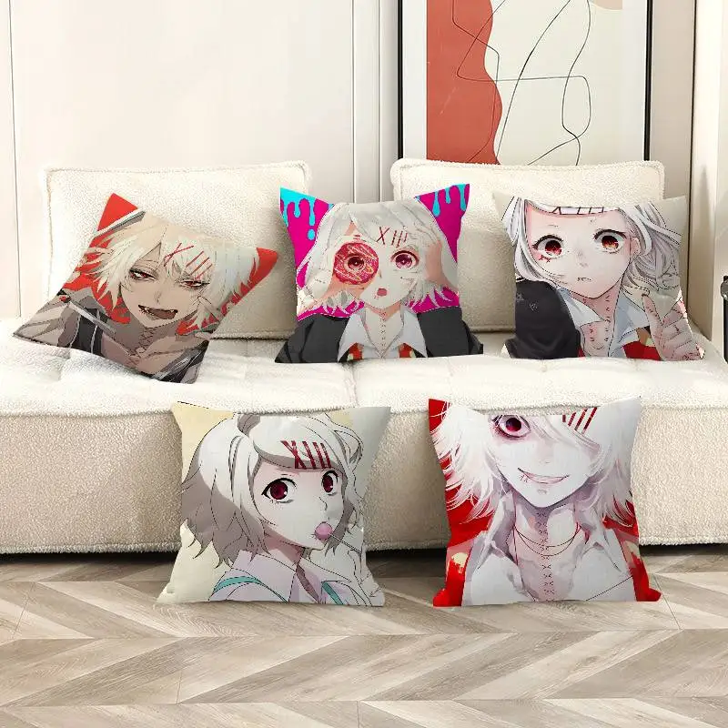 Anime Juuzou Suzuya Tokyo Ghouls Lucky Dragon pillow cover sofa cushion cover home room decoration children gift