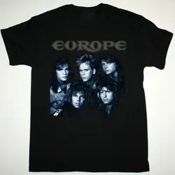 Members Of Europe Band Heavy Cotton S 5Xl Black Classic T Shirt Mm465