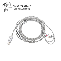 MOONDROP FREE DSP USB-C Earphone Upgrade Cable Fully Balanced Audio Output In-Ear Headphones Line