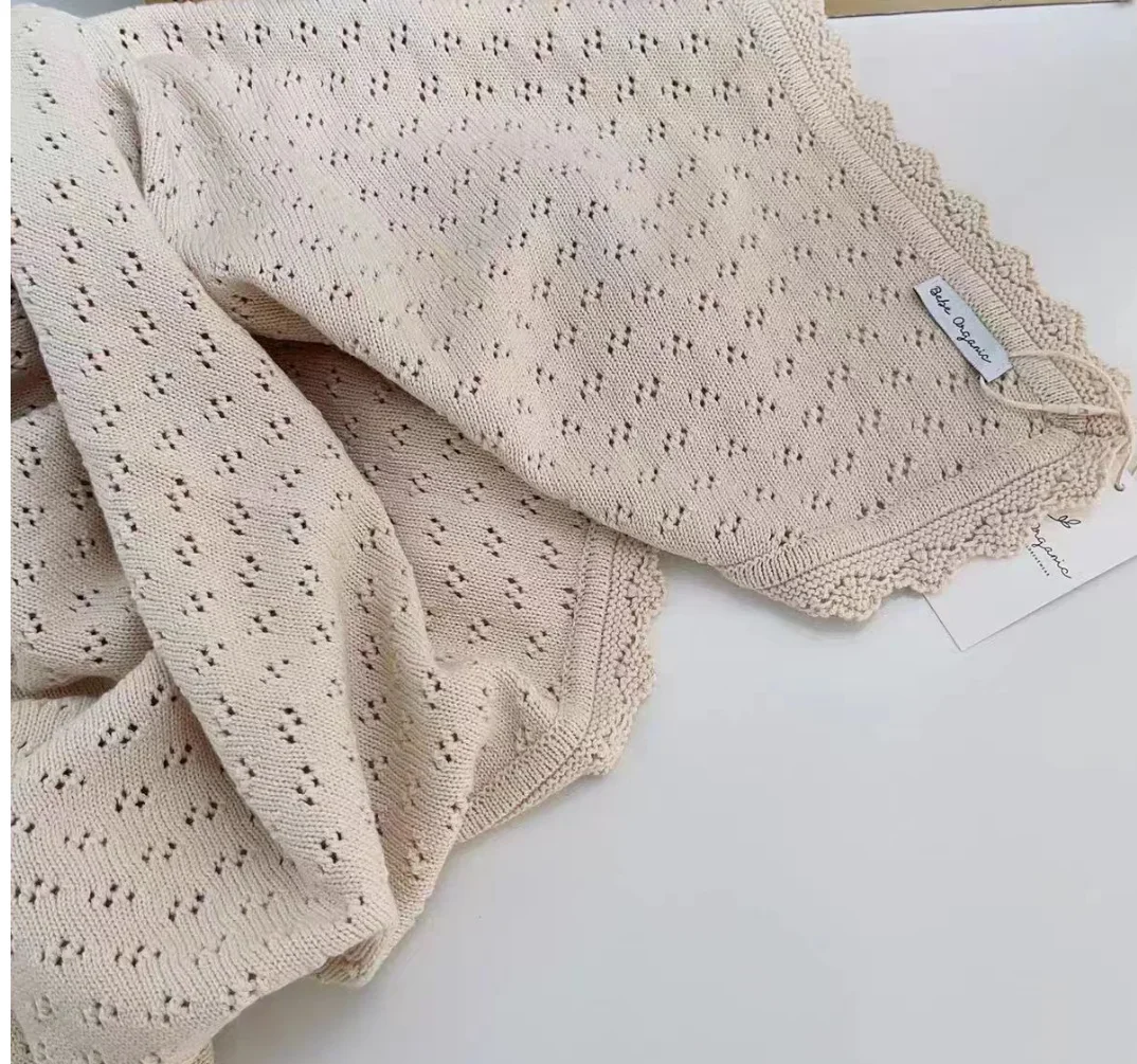 

Одеяло для новорожденных, вязаное 100% хлопок, супер мягкие детские пеленальные одеяла для мальчиков и девочек, детские одеяла, одеяла для кроватки