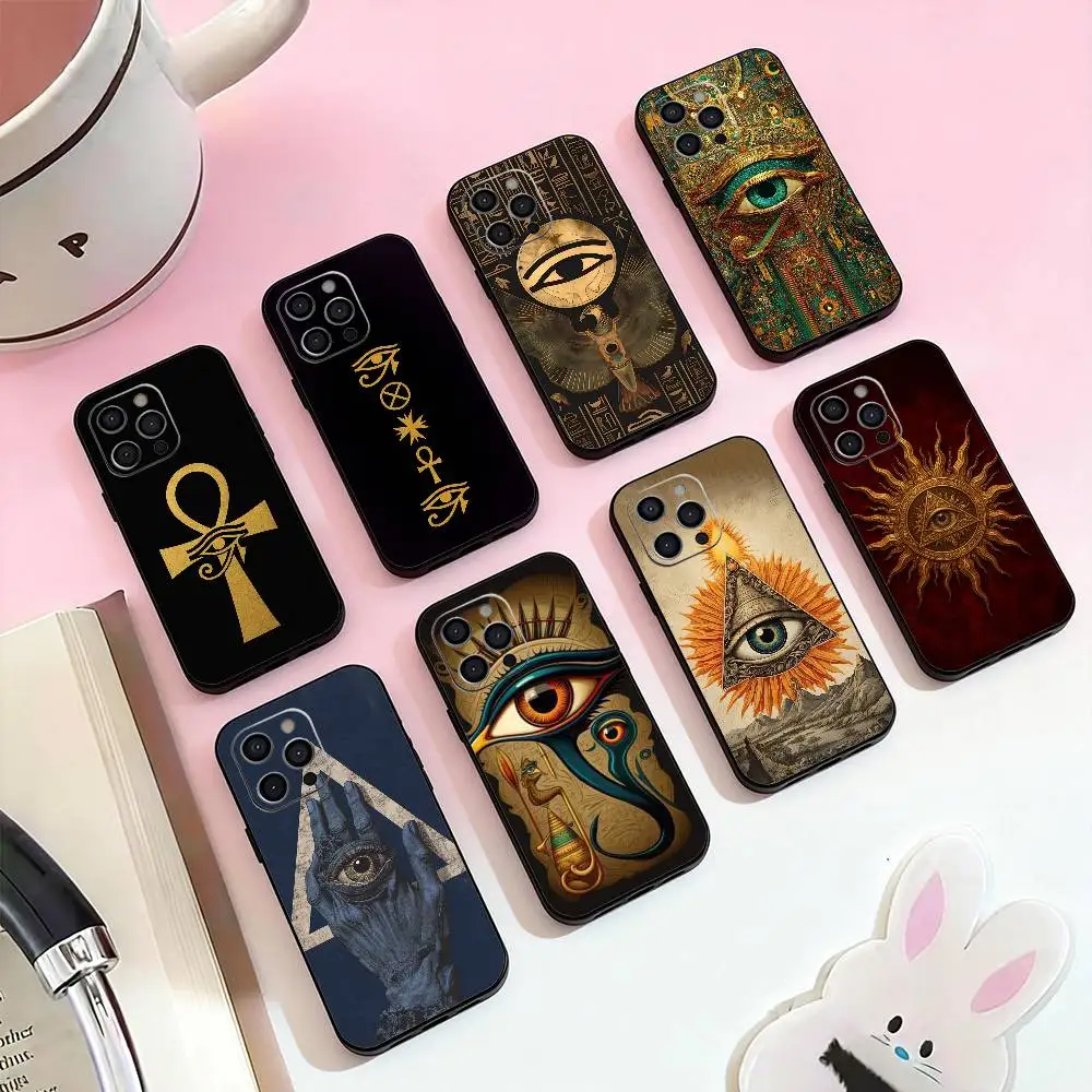 

The Eye of Honus Phone Case Silicone Soft For IPhone 17,16,15,14,13,12,11,XS,Plus Pro Max