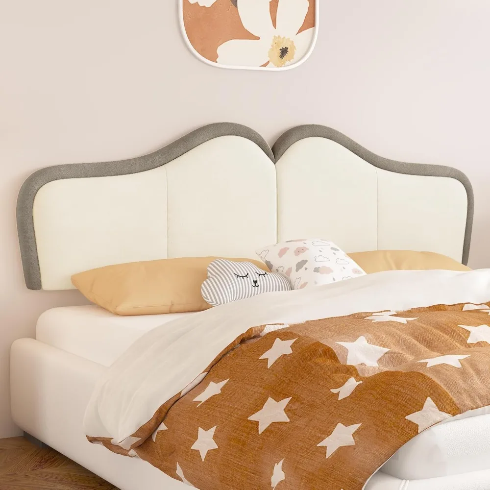 Queen Headboard Wall Mounted Headboards Head Boards for Adjustable Bed Head Board PanelsUpholstered Velvet Bed Headboard for Bed