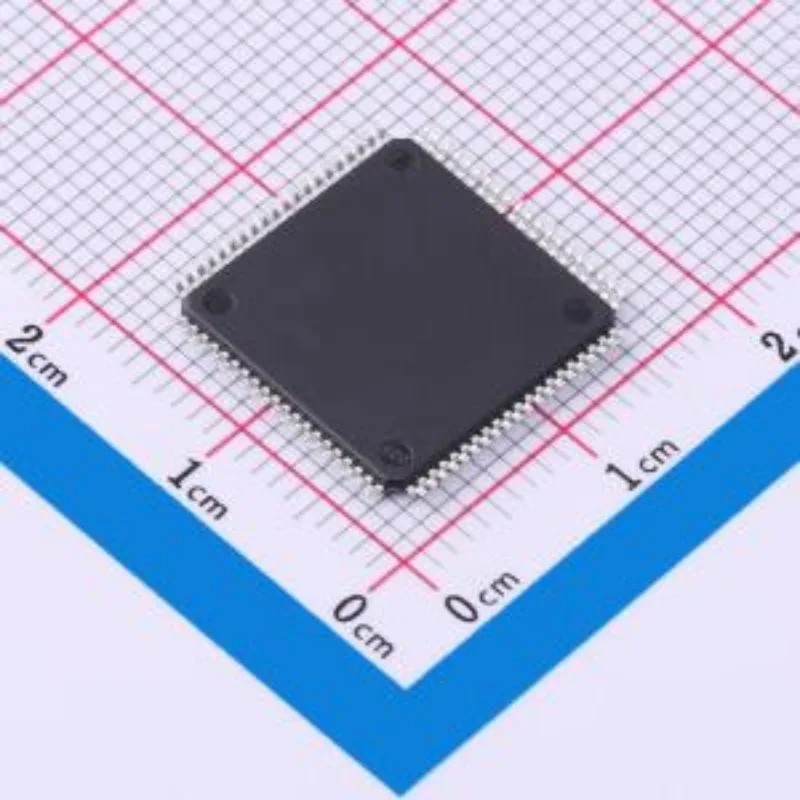 (1pcs) DSPIC30F6014A-30I/PF TQFP-80(14x14) 100% Original In Stock (DSP/DSC) 68 2.5V~5.5V -40℃~+85℃ 144KB