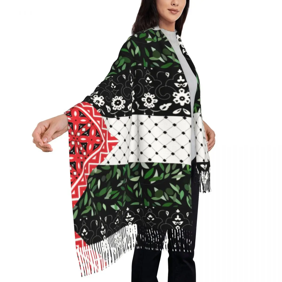 PALESTINE Flag Olives Shawls and Wraps for Evening Dresses Womens Shawls Wraps Dressy Shawls and Wraps for Evening Wear