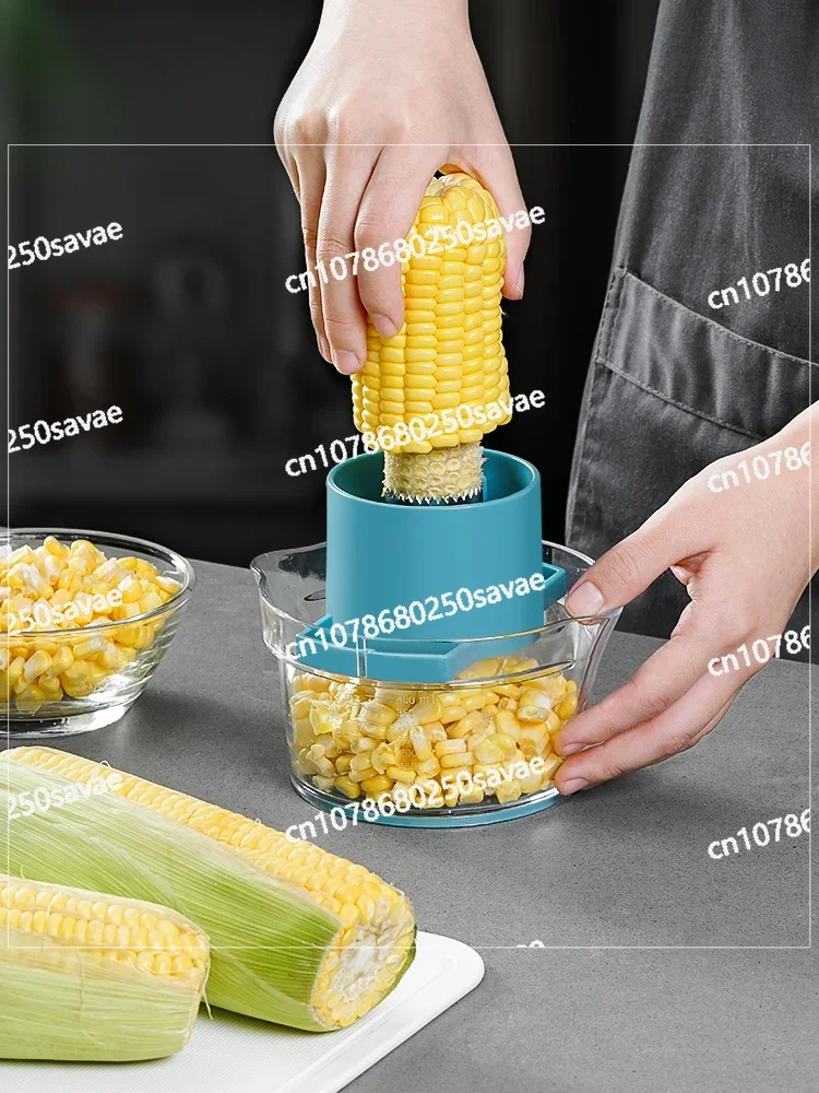 

Household Corn Peeling Artifact Corn Thresher Kitchen Planer Pick Corn Kernels Stripper Separator