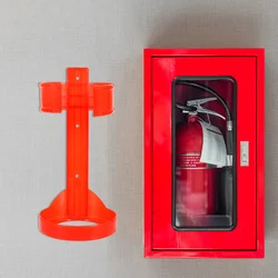 Fire Extinguisher Wall Rack Handheld Fire Extinguisher Fixed Hook Hanger Fire Extinguisher Storage Rack Holder Wall Hanging