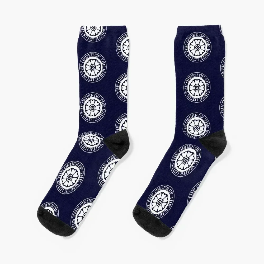 The Order of the White Lotus Socks Stockings man Thermal man winter Socks For Man Women's