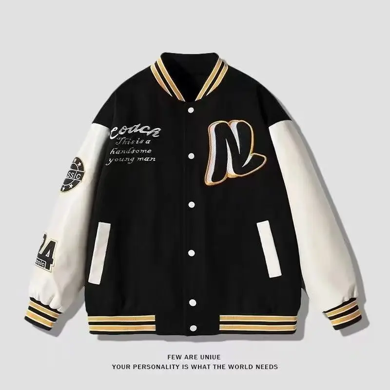 

Мужская ветровка Street Sle, весенне-осенняя ветровка Harajuku, High Street Hong Kong Sle, повседневная длинная куртка из полиэстера све