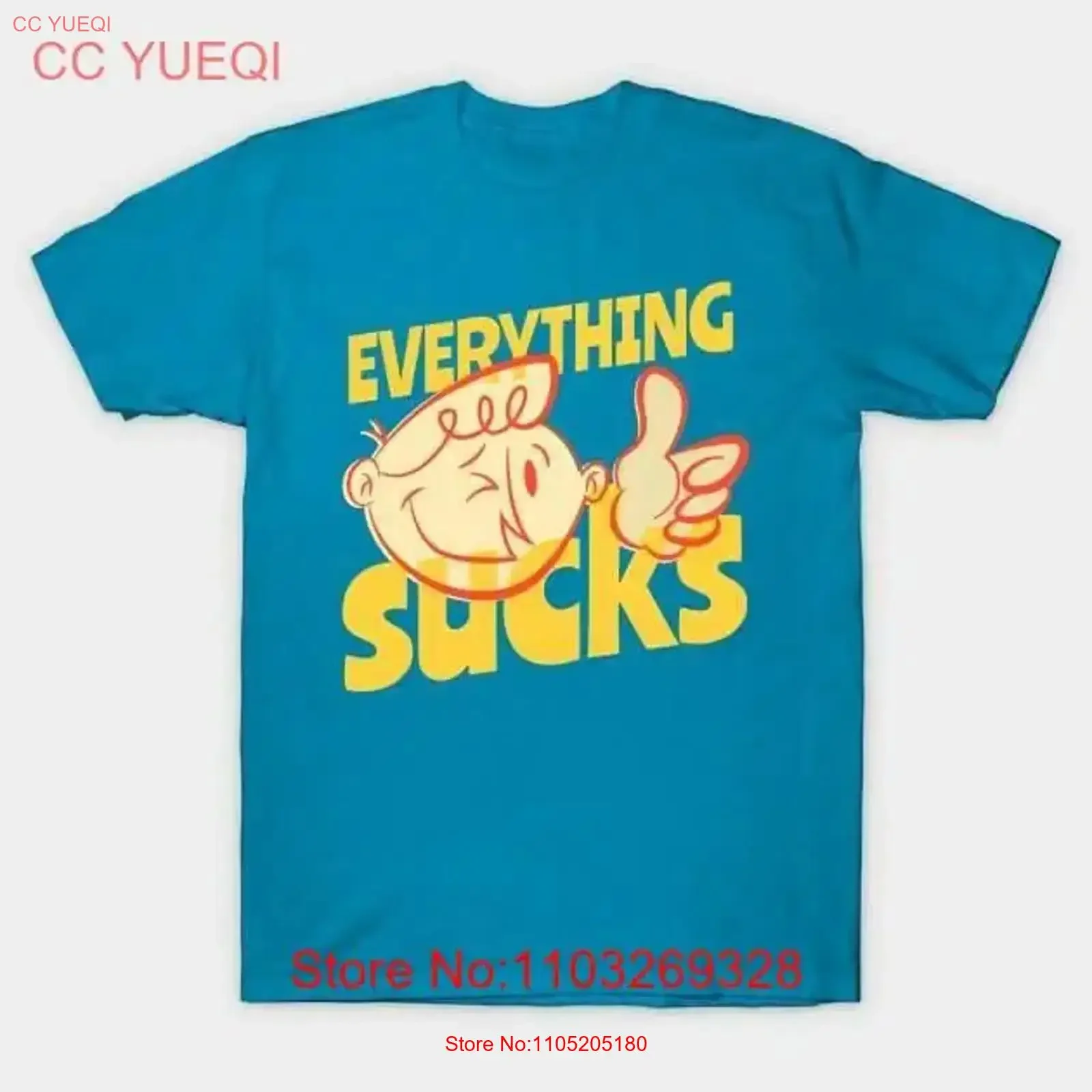 Everything Sucks Made in Australia T Shirt S 5XL vintage Washed Comfortable Breathable fashion Versatile Stretched homme