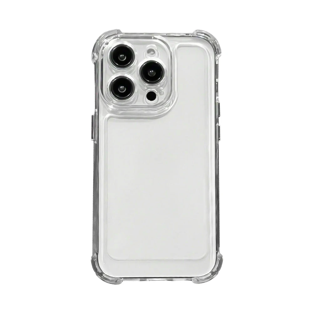 1pc four corners drop-proof case for iPhone 15Pro , 14promax,13,11, Protective Case Simple Soft Transparent Shockproof Function image 6