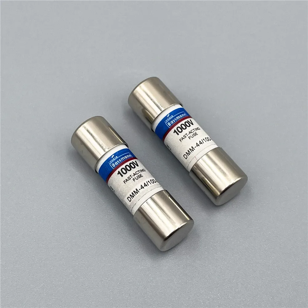 10pcs/Lot Fast Acting Ceramic Fuse DMM-44/100-R DMM-B-44/100-R DMM-44/100 DMM-B-44/100 440mA 1000V 10x35mm for Fluke Multimeter