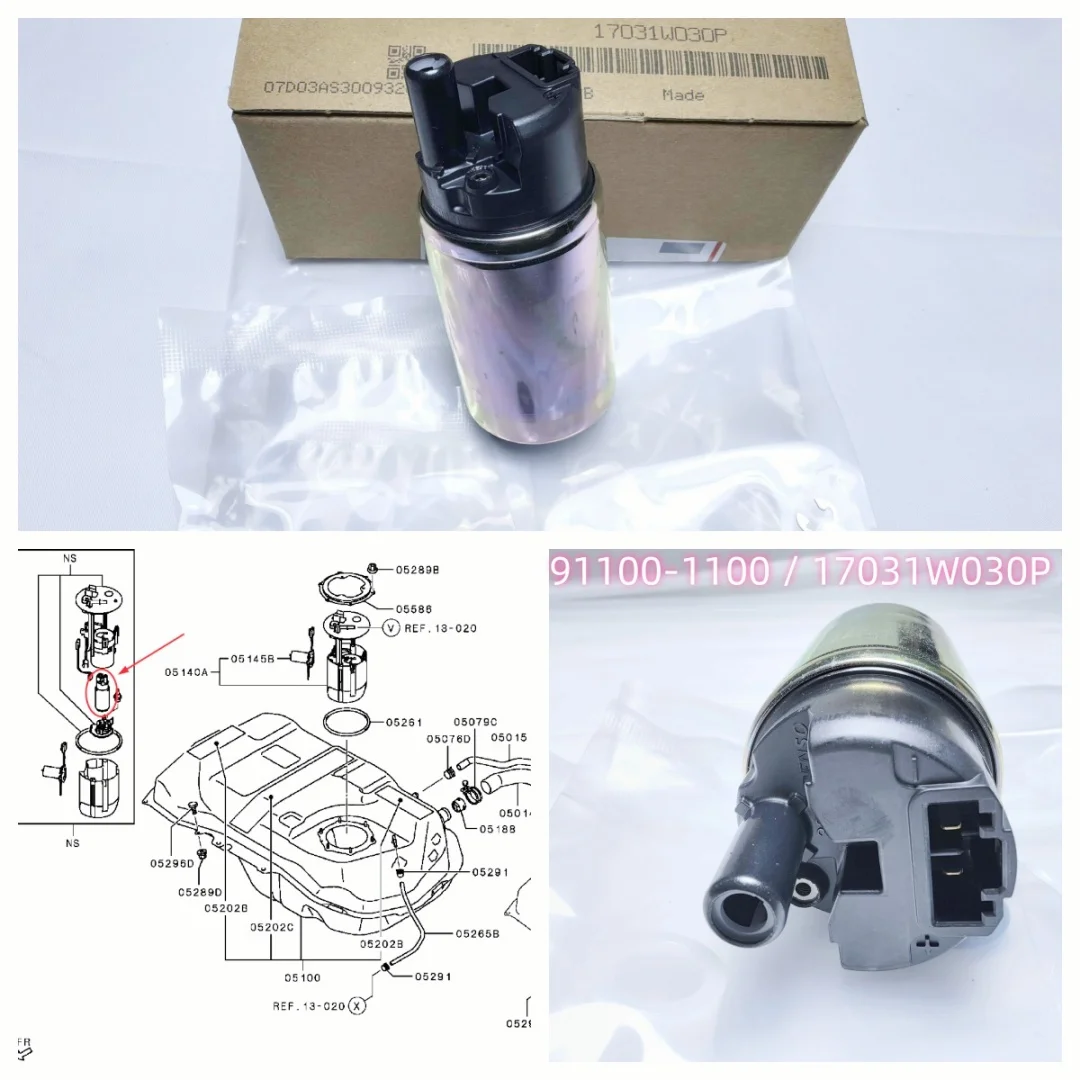 Fuel Pump Core Motor Fit For Outlander GF7W GF8W GA9W 17031W030P 91100-1100