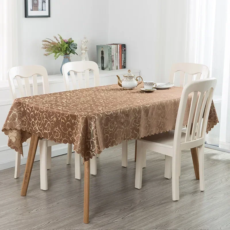 

LXS22 2024 Household waterproof, scald resistant, oil resistant, and washable tablecloth rectangular