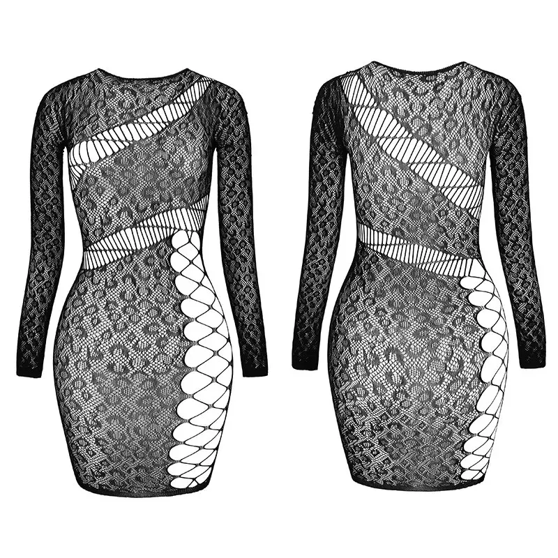 

Женское облегающее платье без бикини, с длинным рукавом, 1 шт.