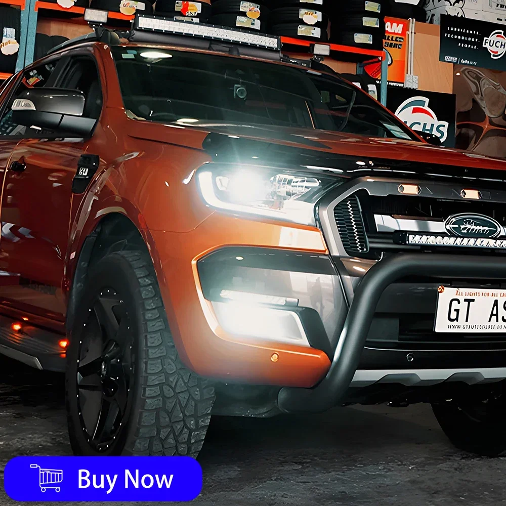 

For Ford Ranger 2016-2020 Car Front Lamps Auto Headlights Assembly Upgrade High Configuration LED Projector Lens Accessories