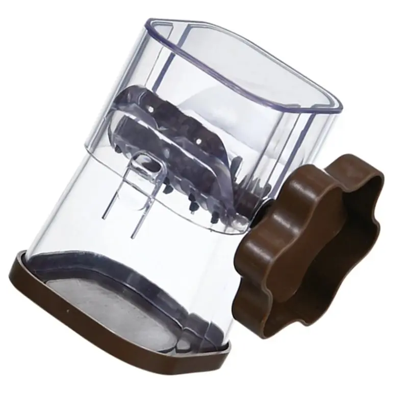 VEHO-Manual Nut Crusher Dried Fruit Crusher Portable Hand Operated Peanut Paste Masher Walnut Chocolate Chopper Grinder
