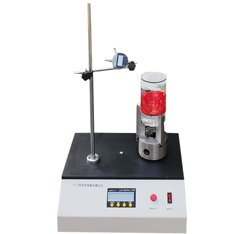 Verticality deviation tester Glass bottle, verticality tester, axis deviation tester Plastic bottle verticality