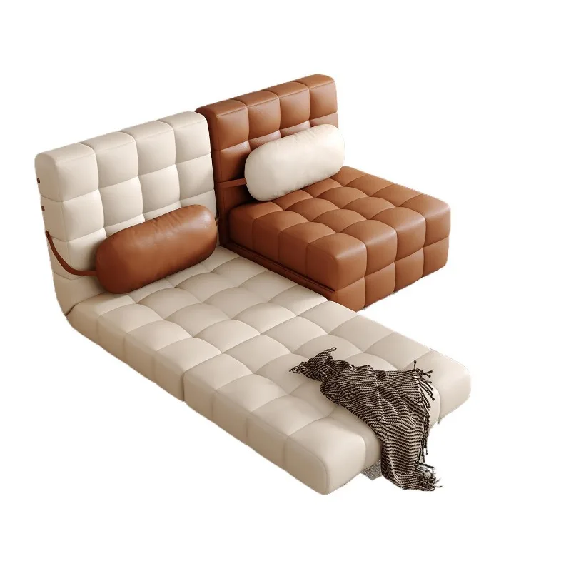 Folding sofa bed integrated dual-purpose small apartment multi-functional single pull-out sofa bed