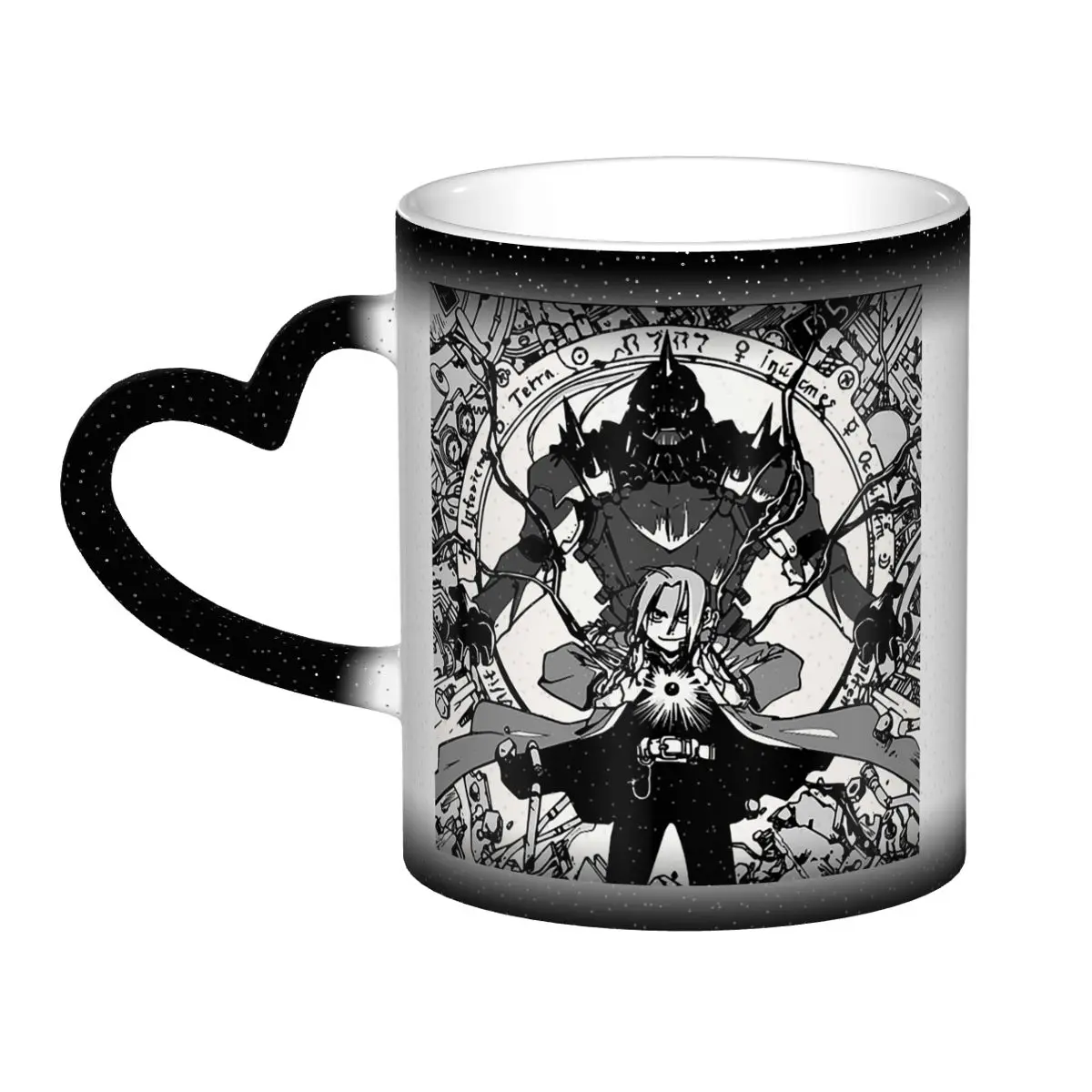 

Стальной алхимик, аниме, манга, кружка, забавные керамические кофейные чашки, чайные кружки, чашка для молока, посуда для напитков, подарок для друзей