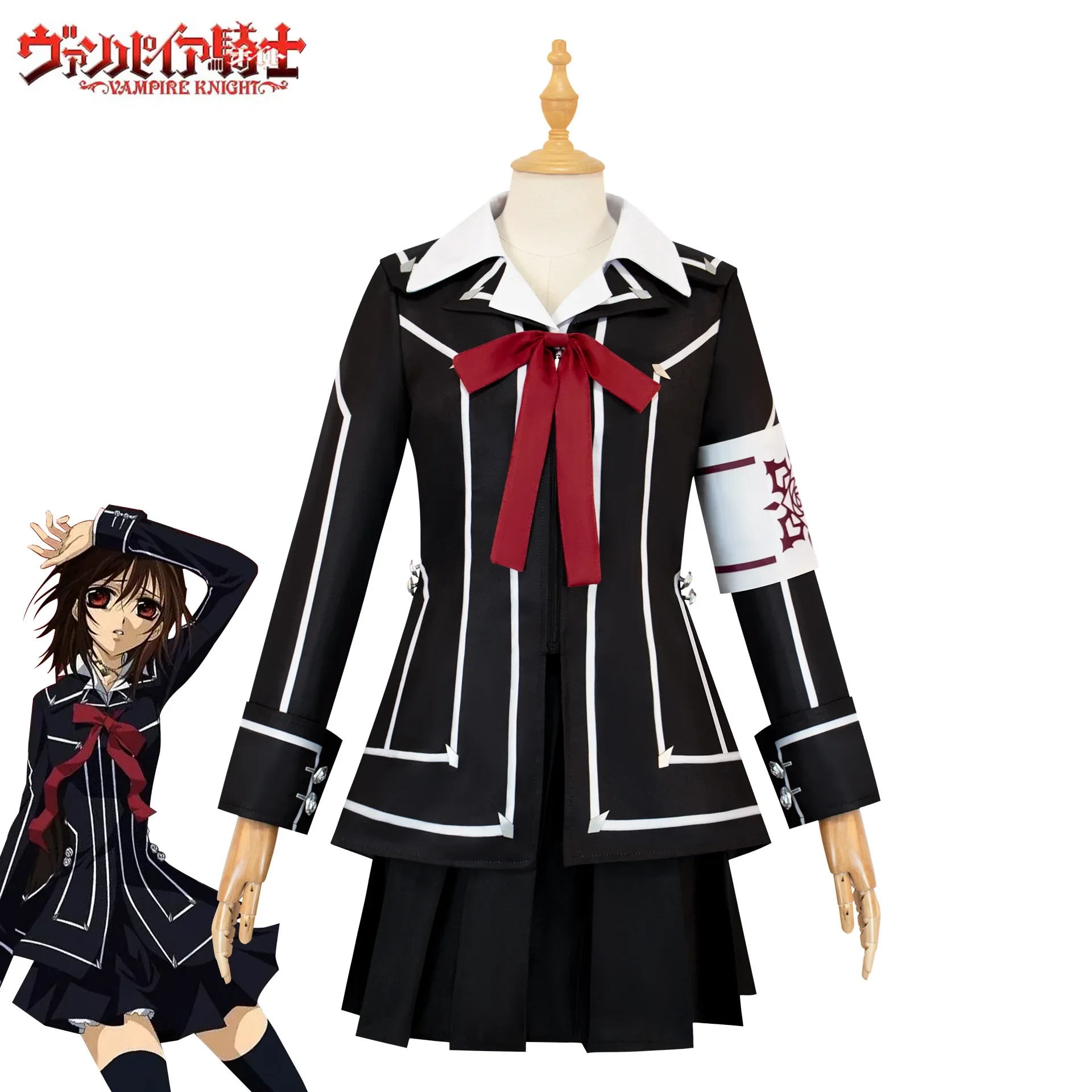 Anime Vampier Ridder Kuran Yuki Cosplay Kostuum Jk School Uniform Pak Halloween Party Play Role Dresses Outfit Voor Volwassen Meisjes