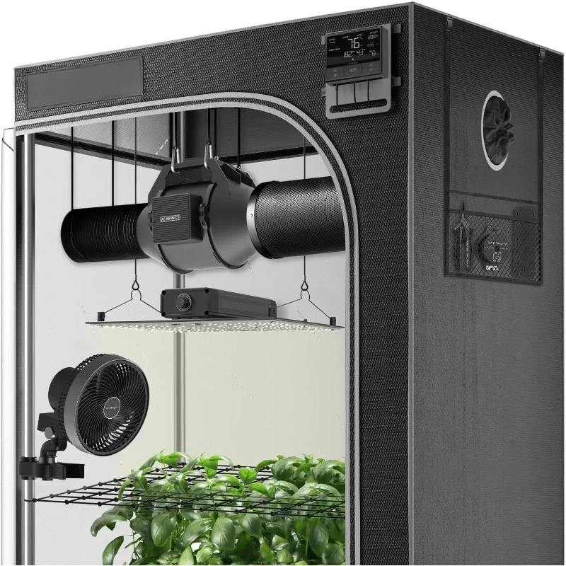 

Advance Grow System 2x2, 1-Plant Kit, WiFi-Integrated Grow Tent Kit, Automate Ventilation