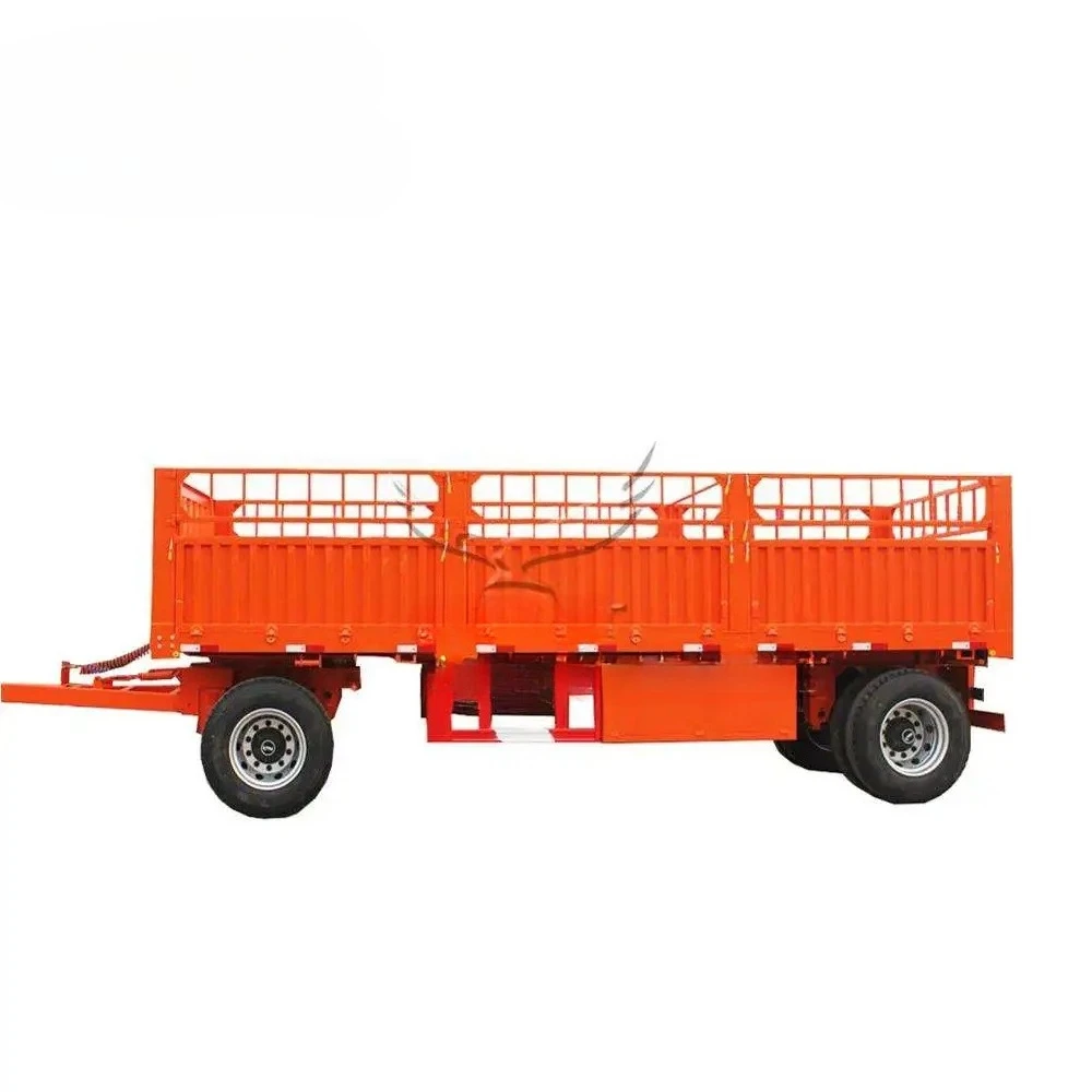 2025Farm Мини-напівприцеп Утилита Сельскохозяйственная грузовик с боковой панелью Draw Bar Полуприцеп