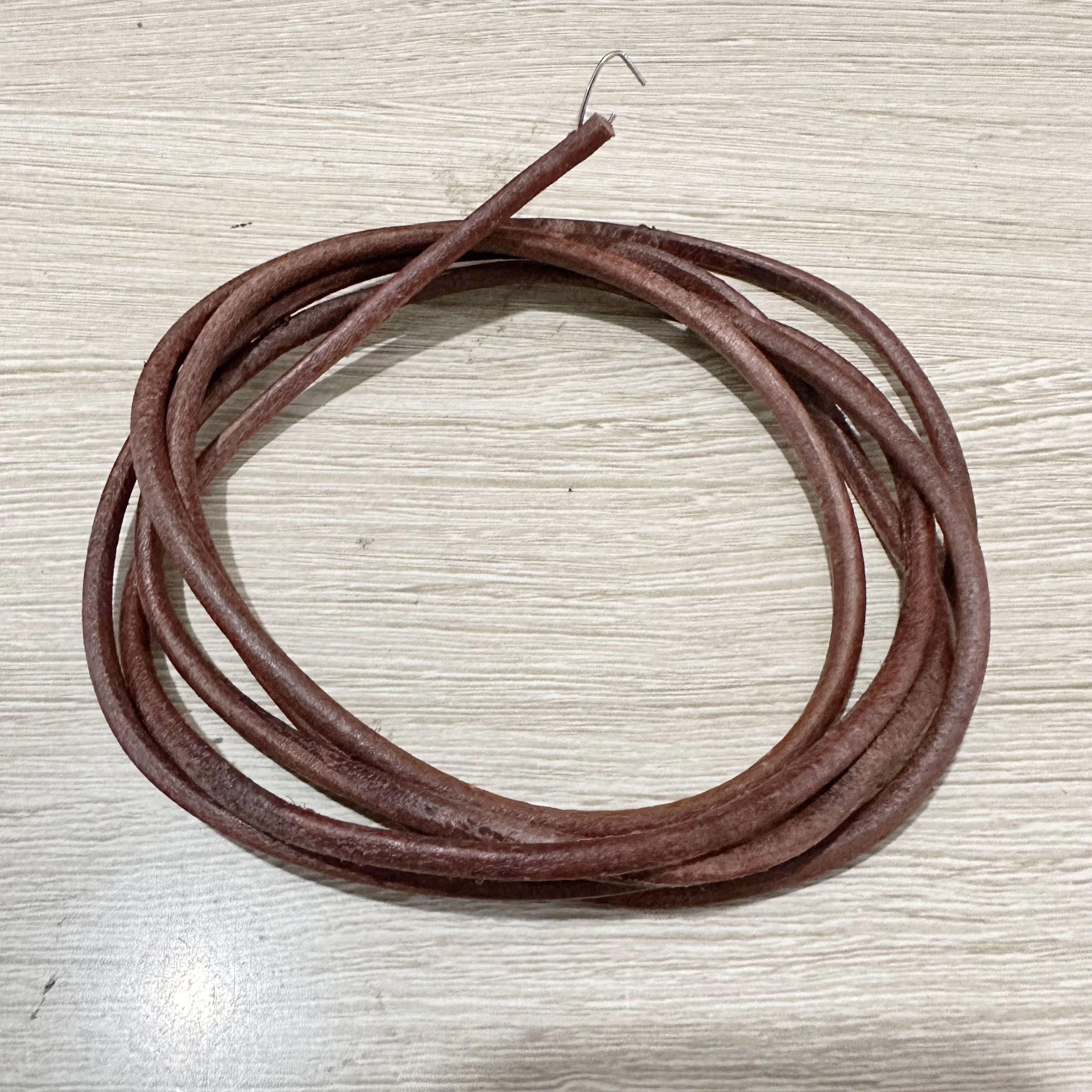 Durável Brown Cowhide Máquina De Costura, Pedal Fácil de Instalar e Substituir Adequado Para Casa Antiquada