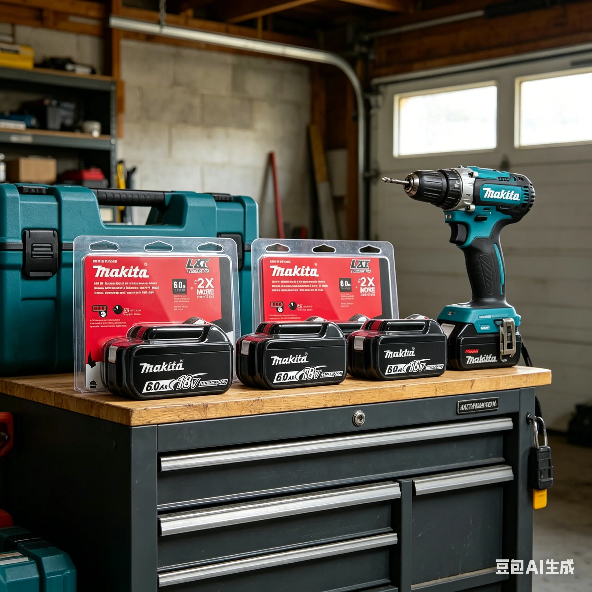 

Original Makita 6Ah/5Ah3Ah Lithium-Ion Rechargeable Battery 18V BL1860 BL1830 BL1850 BL1860B Replacement Battery for Power Tools