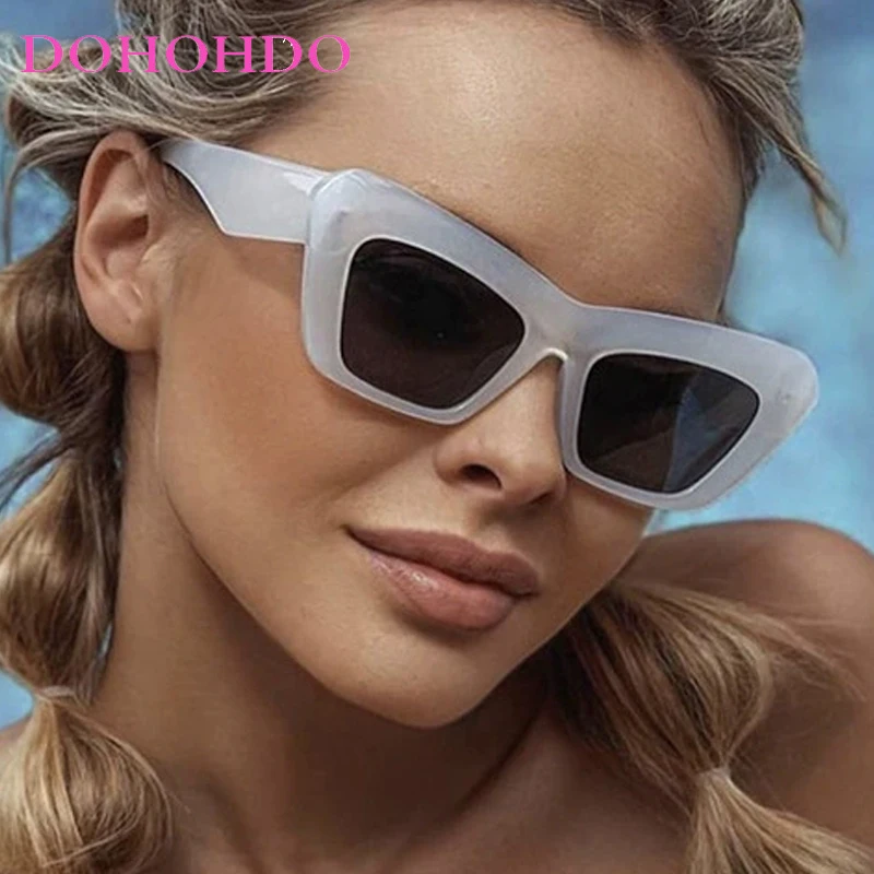 

Hip Hop Personality Cat Eye Sunglasses Women Men Classic Brand Designer Outdoor Travel Driving Sun Glasses UV400 Lentes De Sol