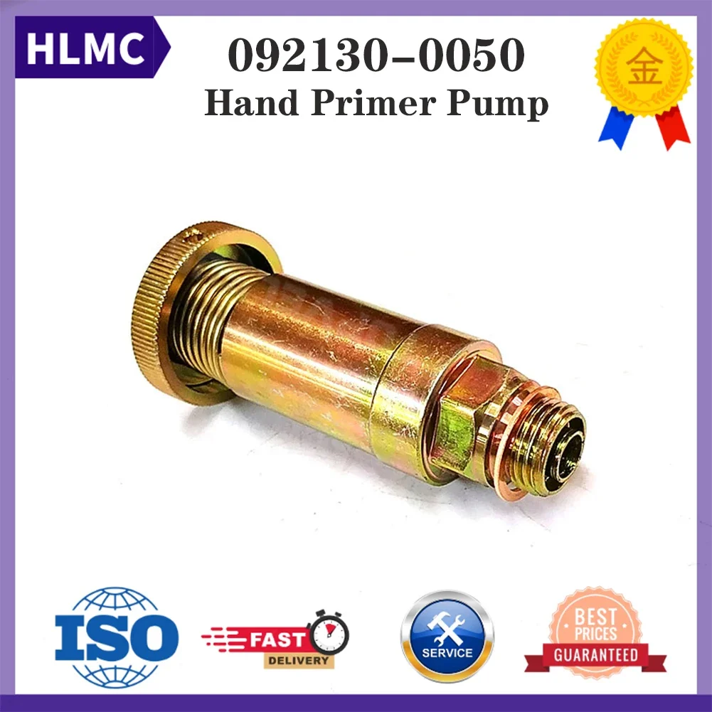 Excavator Iron Fuel Pump Hand Pump Diesel Fuel Hand Primer Pump 2447222000 092130-0050 For Excavator Spare Parts