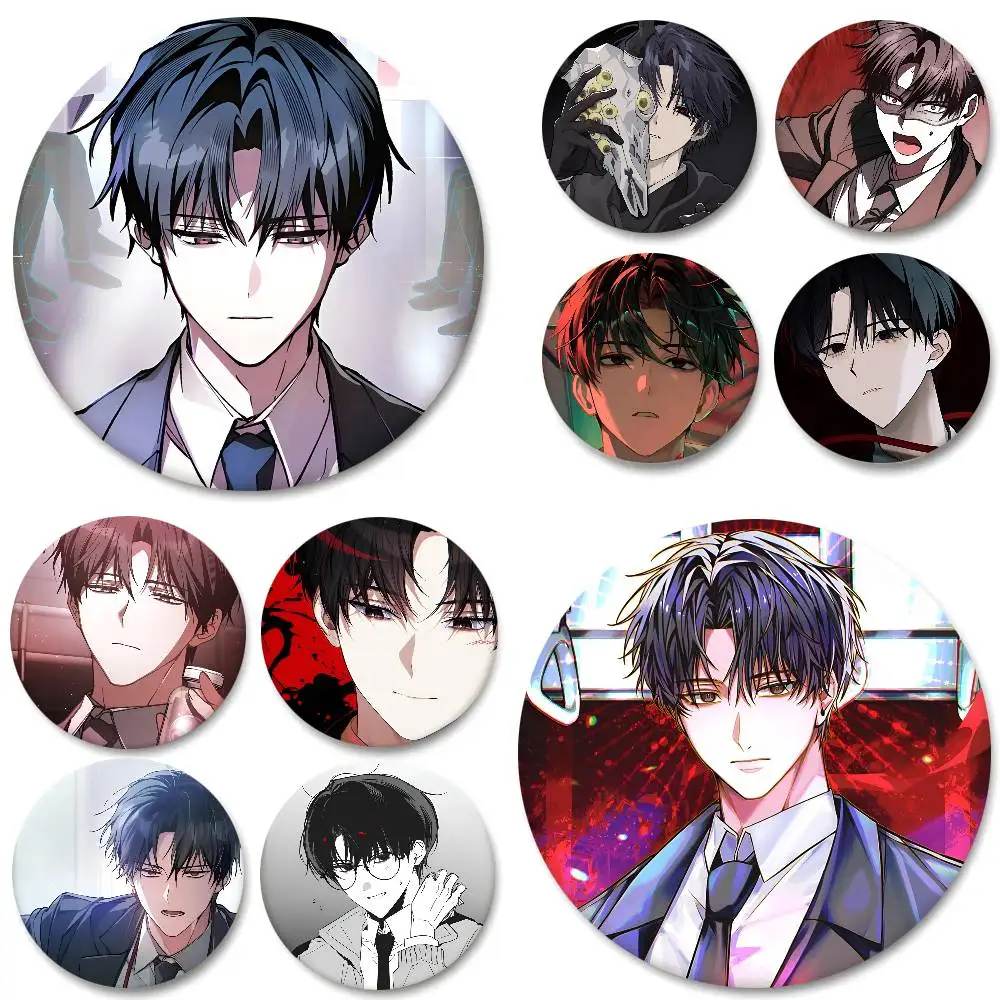 K-Kim S-Soleum Round Badges Can Be Used To Decorate Clothes And Backpack Pins